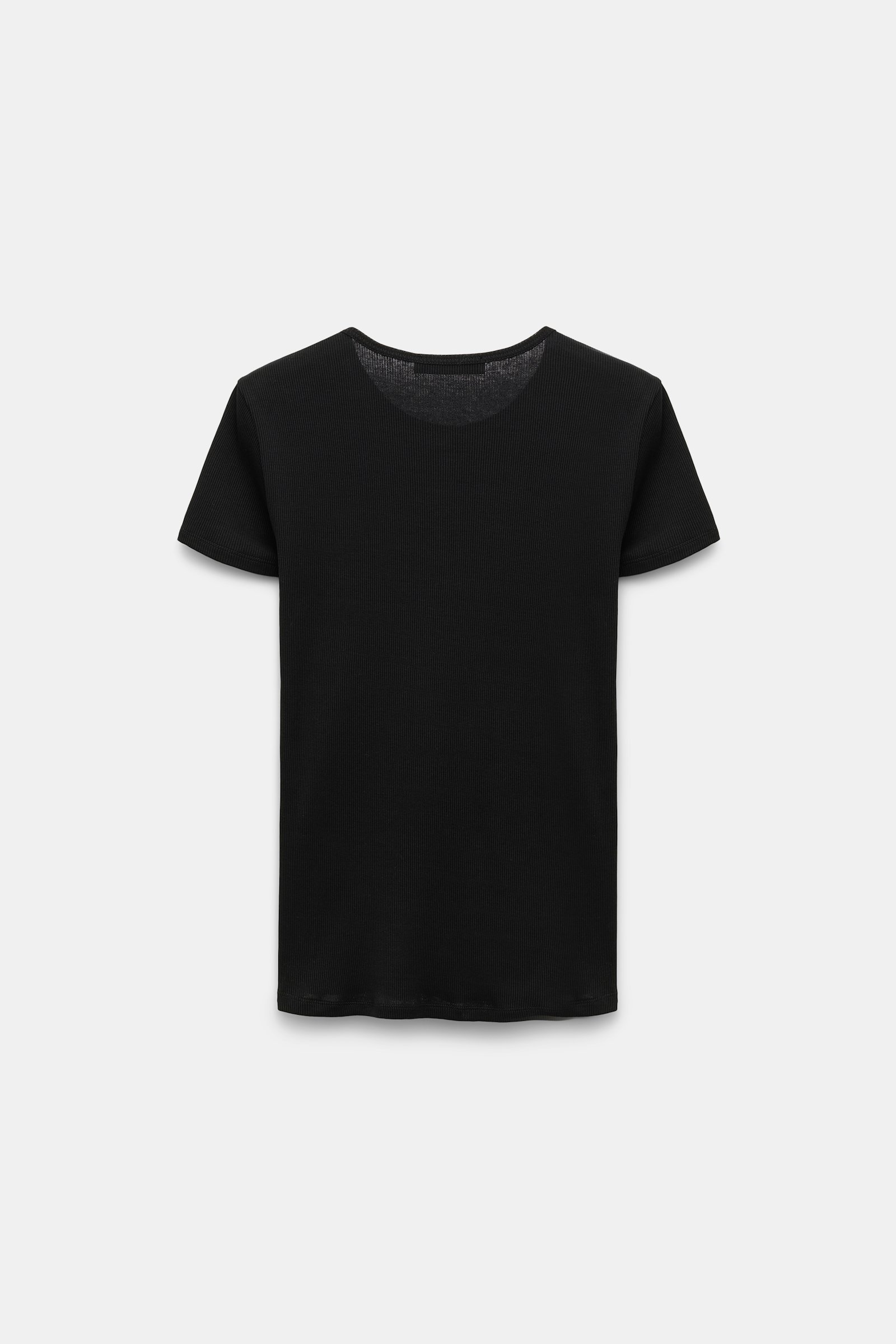 Dorothee Schumacher Rippenshirt pure black