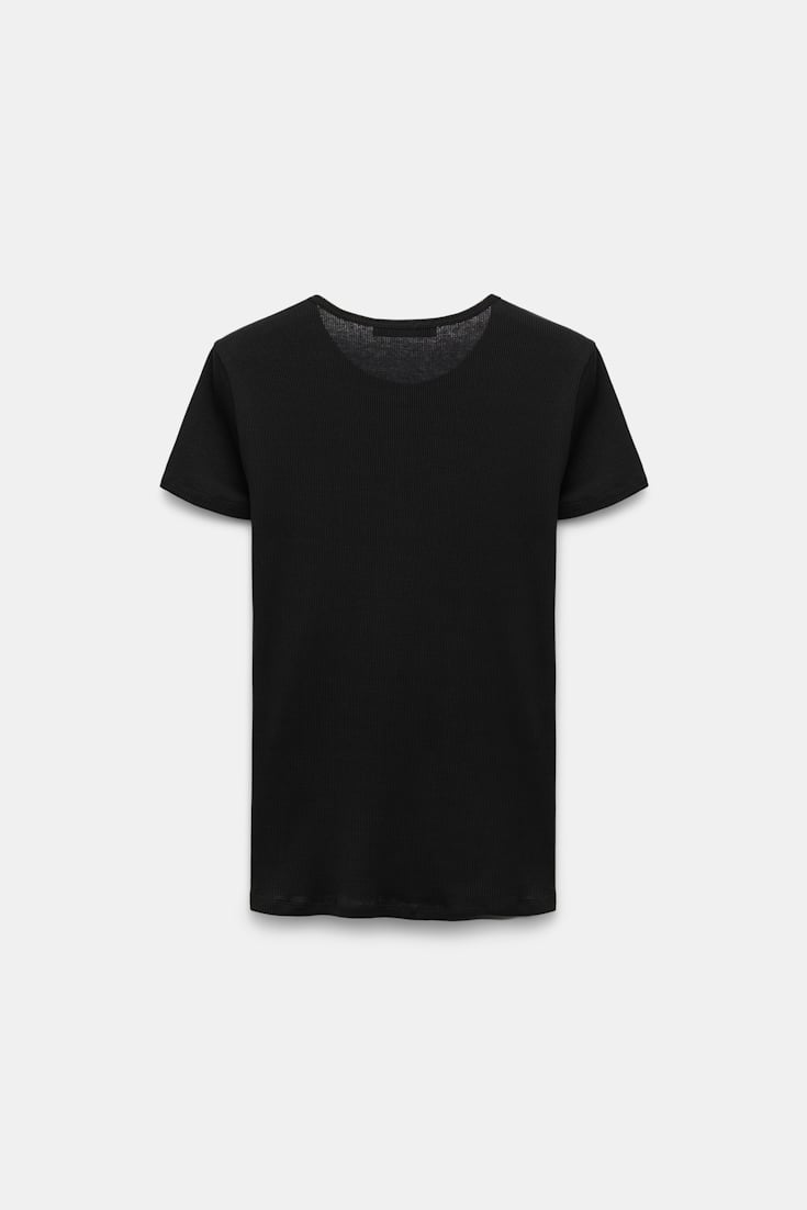 Dorothee Schumacher Rippenshirt pure black