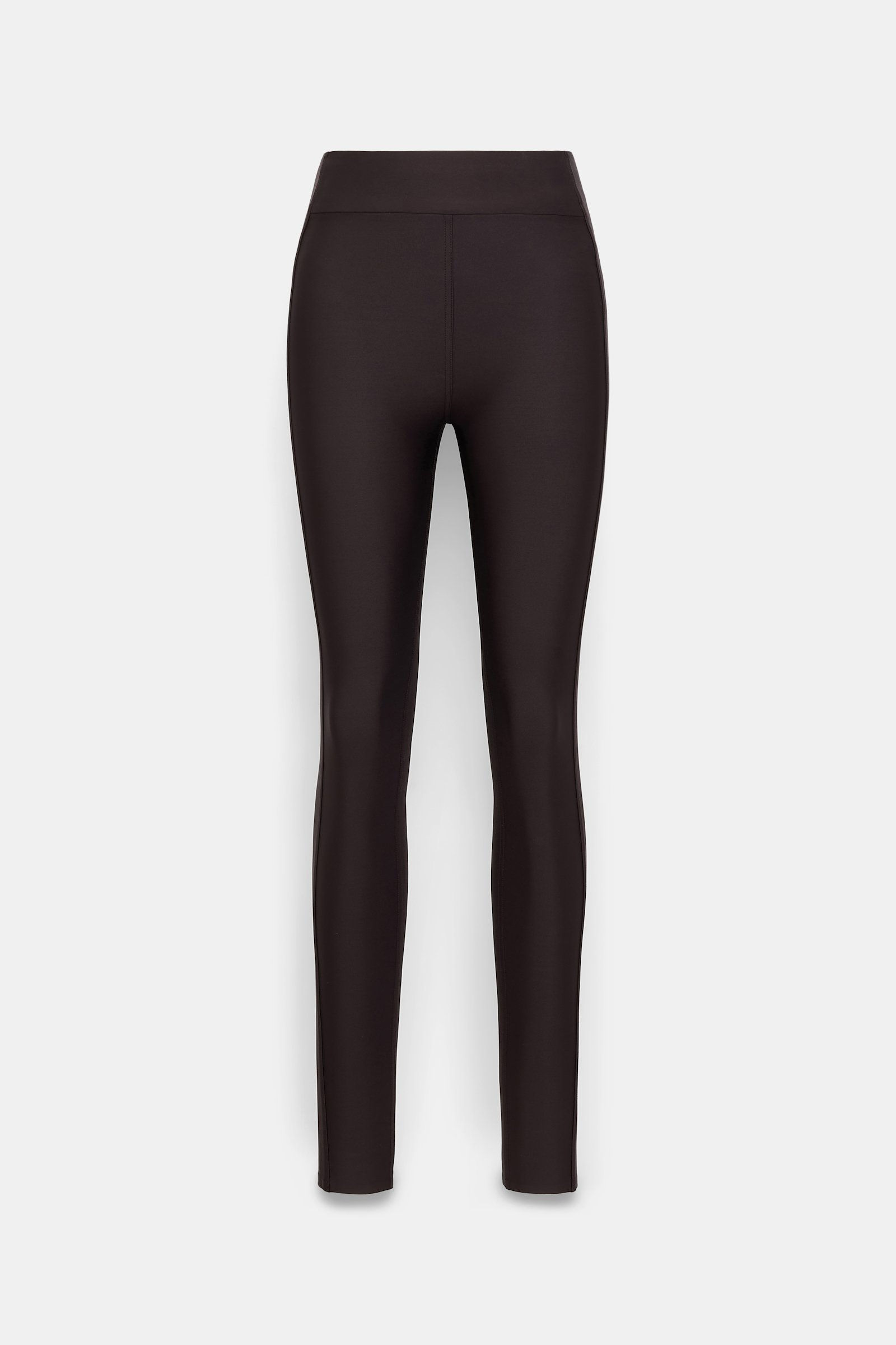 Dorothee Schumacher Leggings mit Seiteneinsatz dark chocolate
