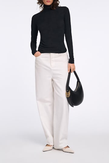Dorothee Schumacher Long sleeve turtleneck pure black