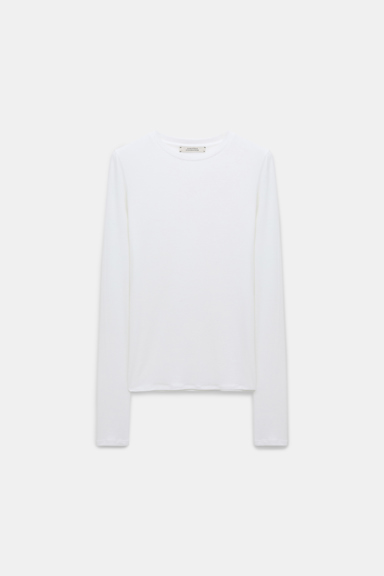 Dorothee Schumacher Long sleeve T-shirt eggshell