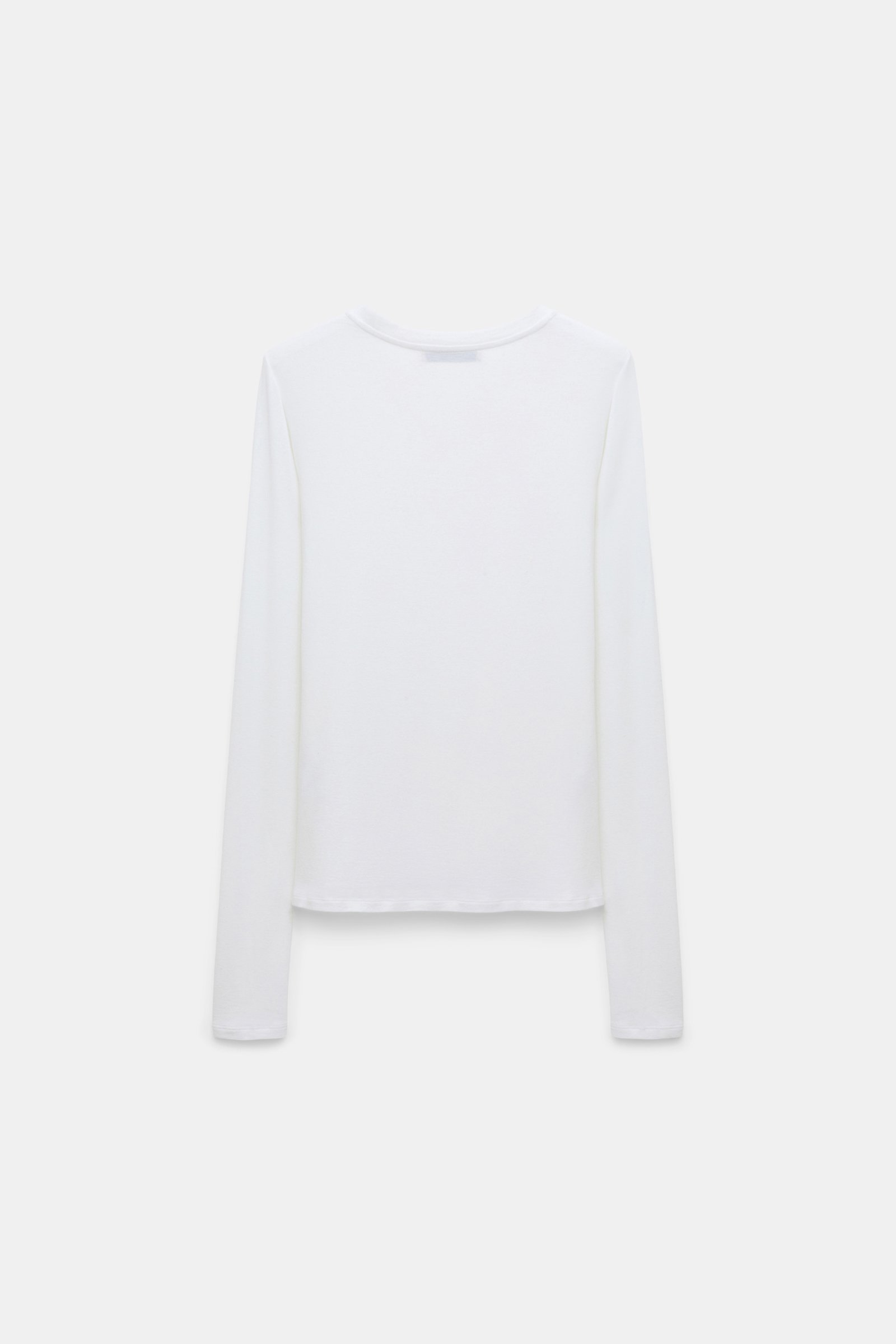 Dorothee Schumacher Softes Rundhalsshirt eggshell
