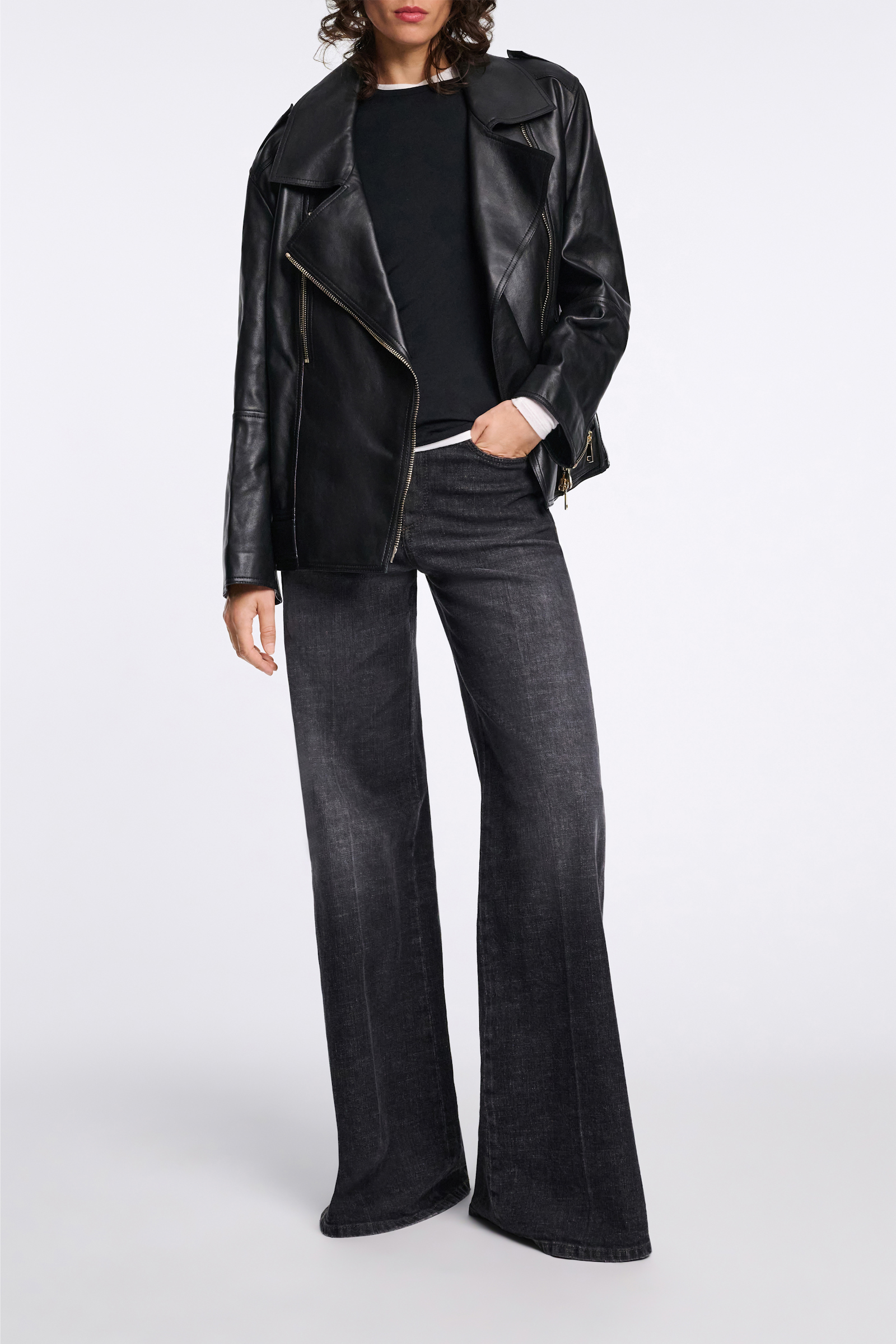 Dorothee Schumacher Long sleeve T-shirt pure black