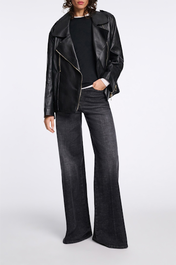 Dorothee Schumacher Softes Rundhalsshirt pure black