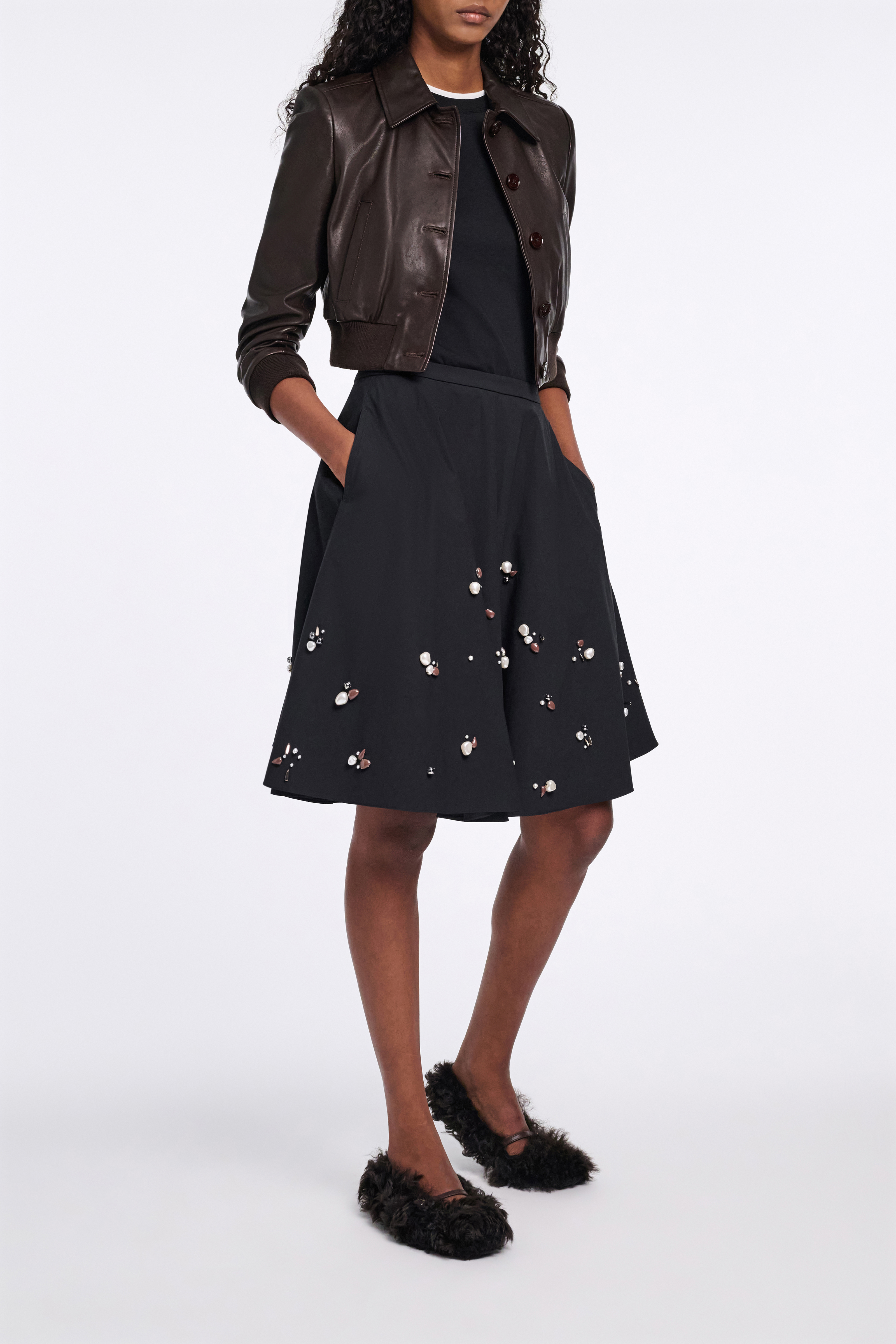 Dorothee Schumacher Rundhalsshirt mit gedoppeltem