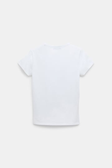 Dorothee Schumacher Rundhalsshirt mit "CHERI CHERI" Print camellia white