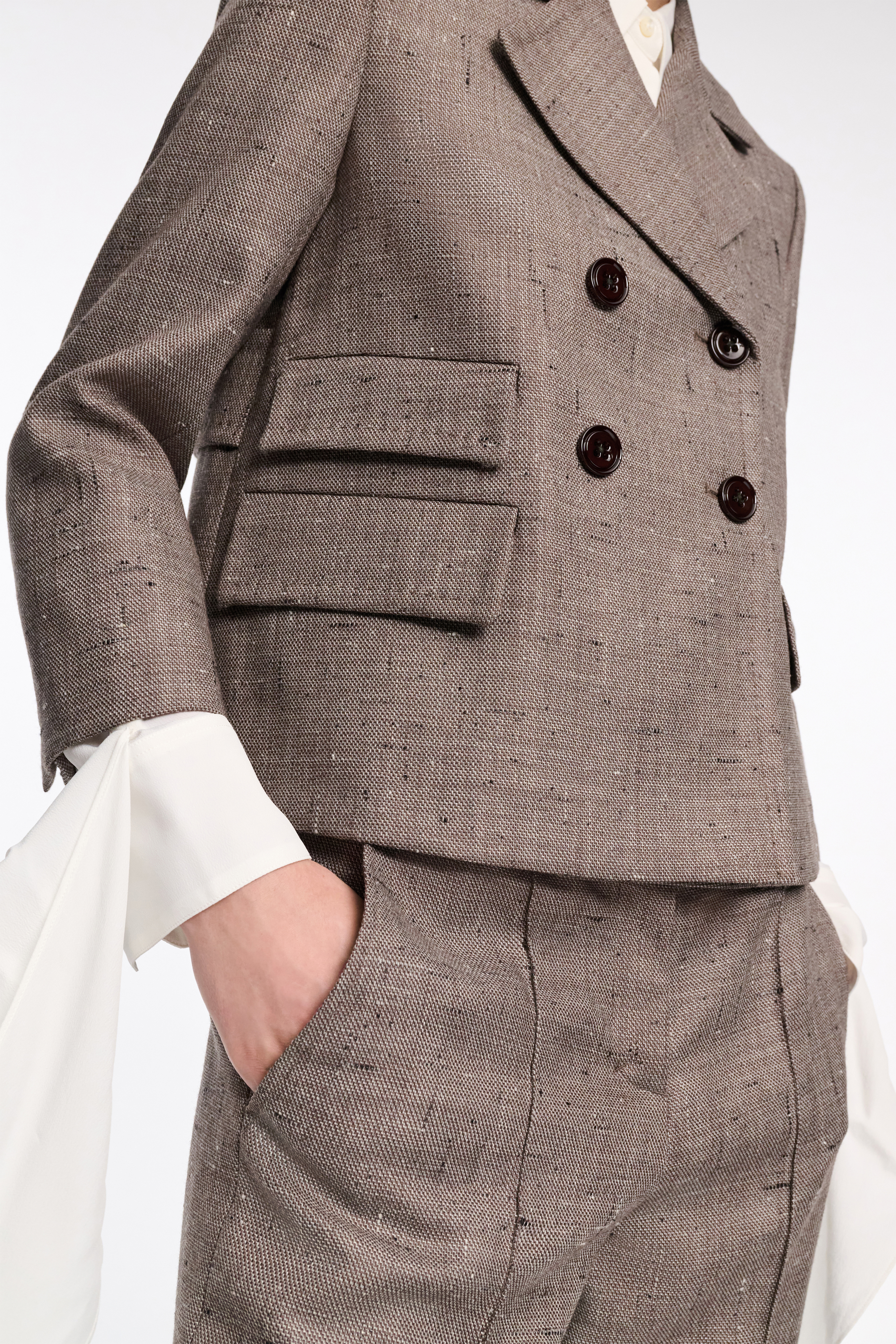 DOROTHEE SCHUMACHER ネイビー　春ジャケット 2号 DOROTHEE SCHUMACHER ネイビー 春ジャケット 2号