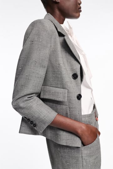 Dorothee Schumacher Boxy Blazer pepper & salt