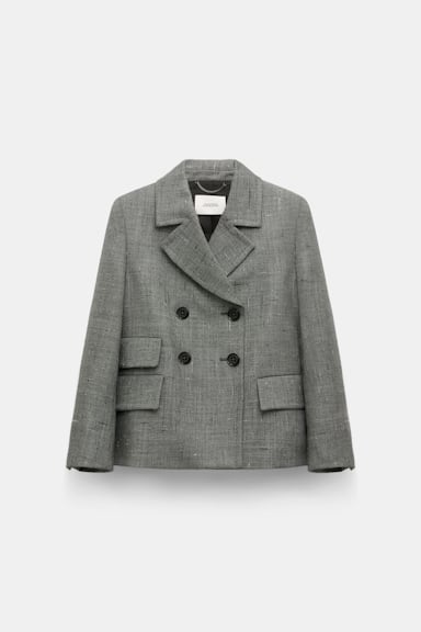 Dorothee Schumacher Boxy Blazer pepper & salt