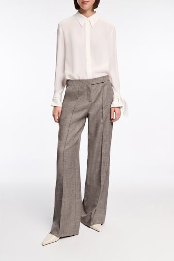 Dorothee Schumacher Hose mit weitem Bein pepper & chocolate