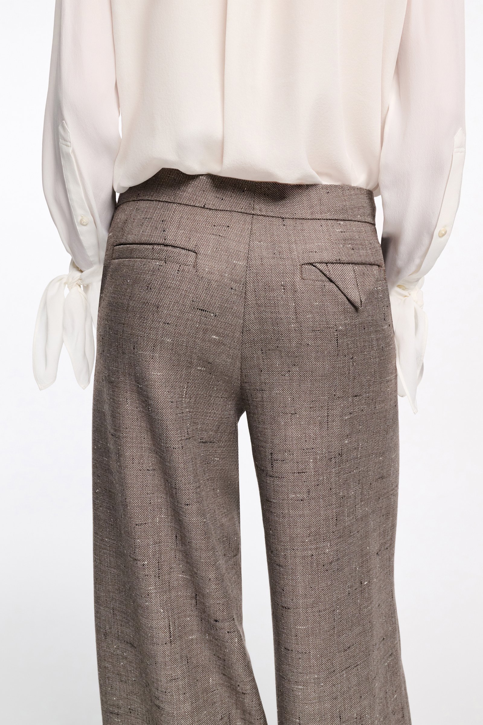 Dorothee Schumacher Hose mit weitem Bein pepper & chocoloate
