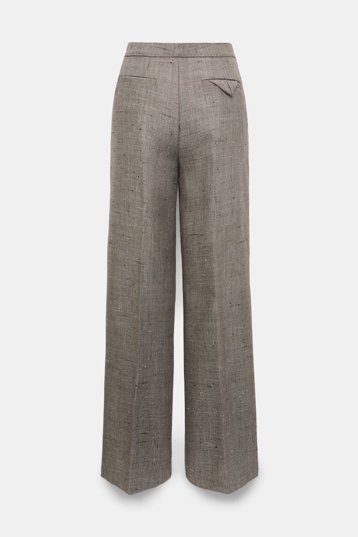 Dorothee Schumacher Hose mit weitem Bein pepper & chocoloate
