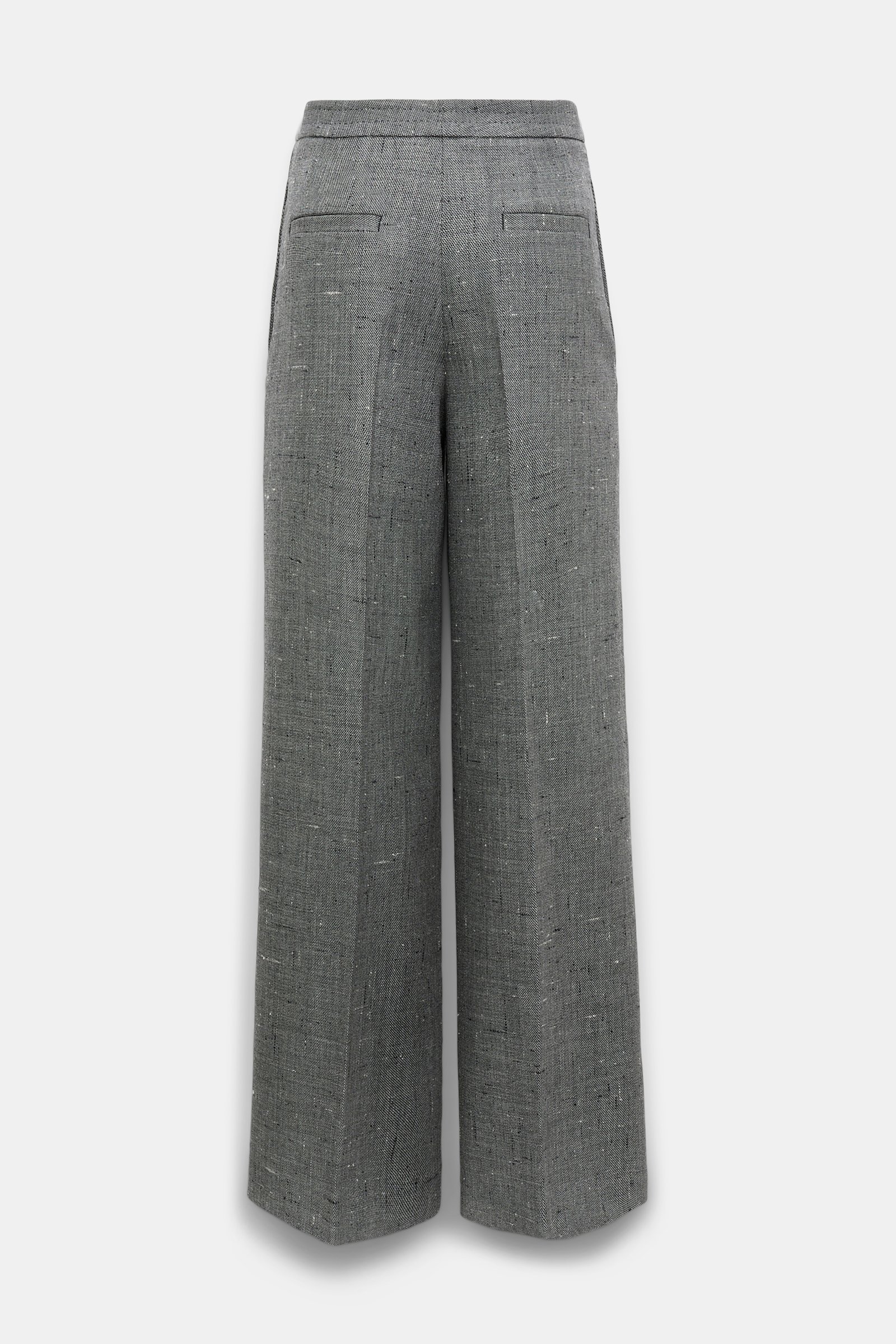 Dorothee Schumacher Hose mit weitem Bein pepper & salt