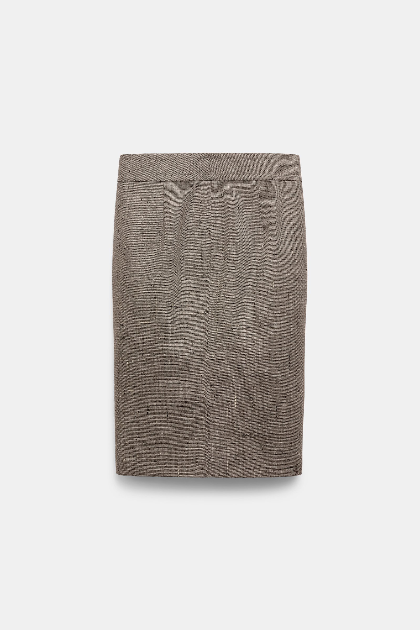 Dorothee Schumacher Pencilskirt mit breitem Bund pepper & chocoloate