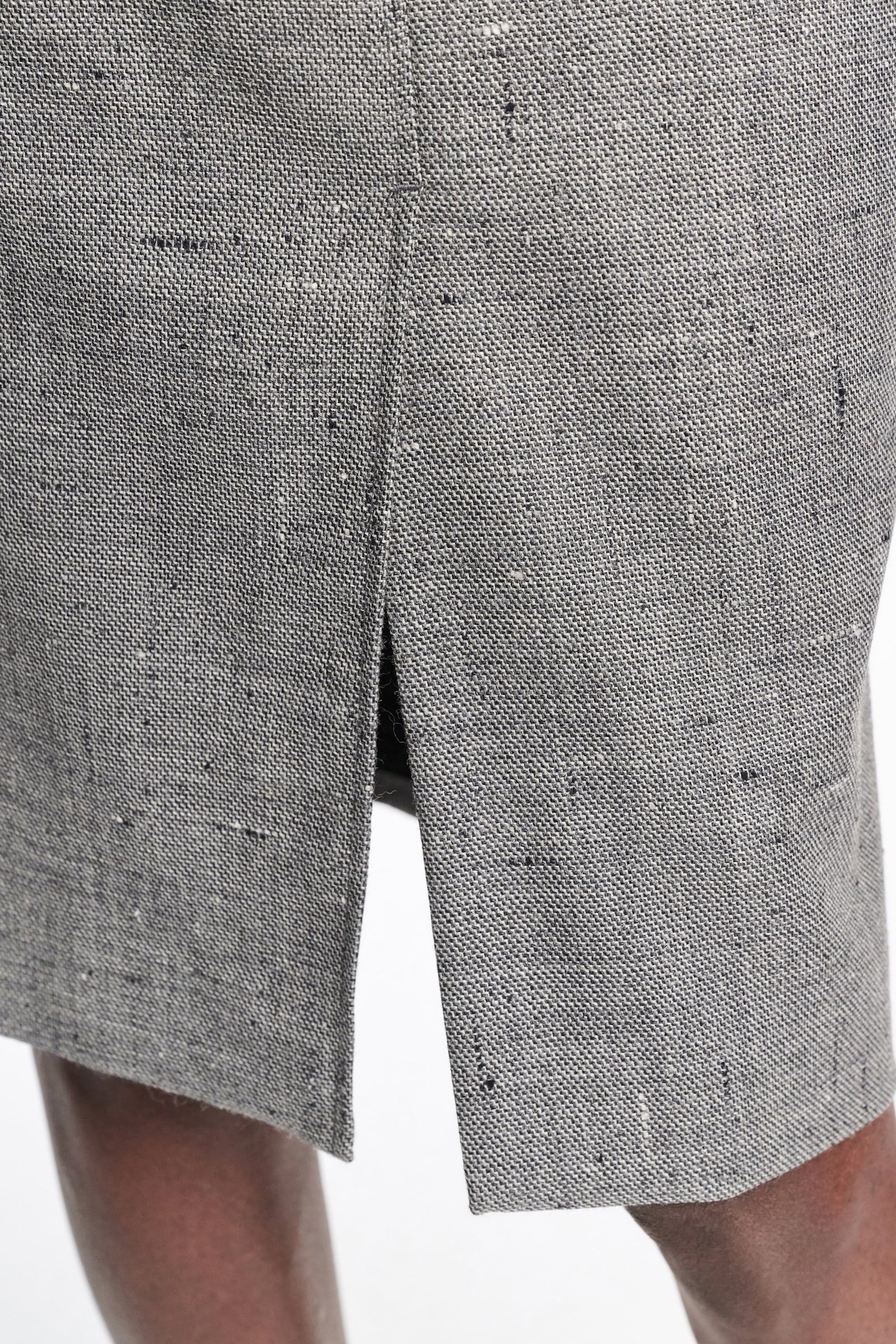 Dorothee Schumacher Pencil skirt in virgin wool pepper & salt