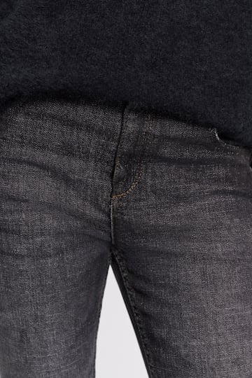 Dorothee Schumacher Long, skinny leg jeans stone black denim