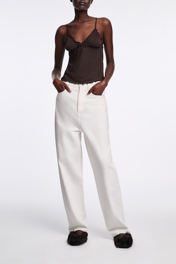 Dorothee Schumacher Baggy Jeans pure white