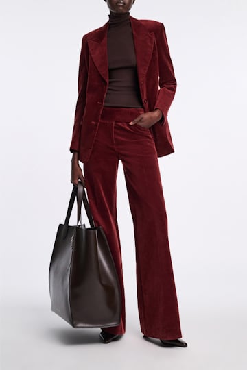 Dorothee Schumacher Cord Blazer maroon