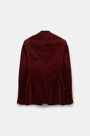 Dorothee Schumacher Cord Blazer maroon