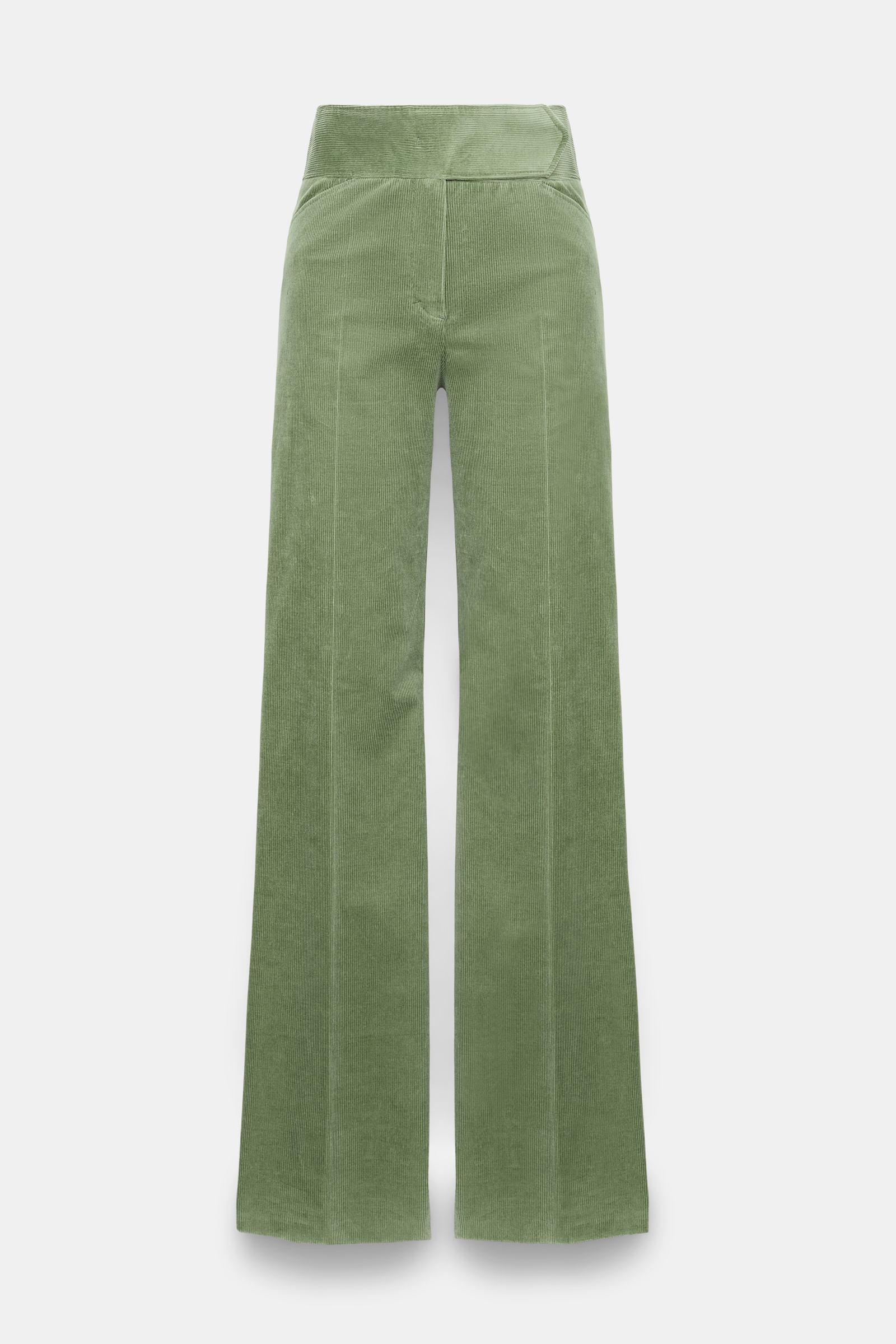 Dorothee Schumacher Flared corduroy pants mistletoe