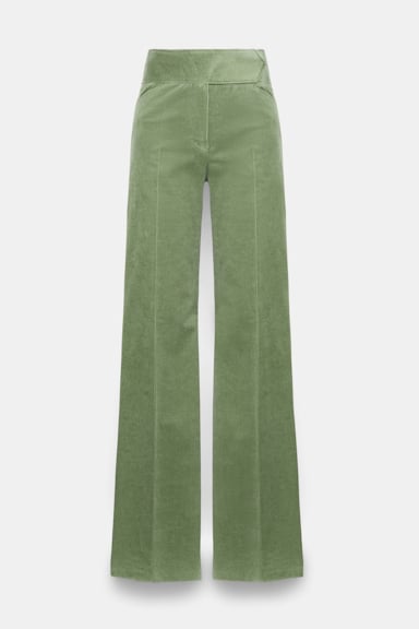 Dorothee Schumacher Flared corduroy pants mistletoe