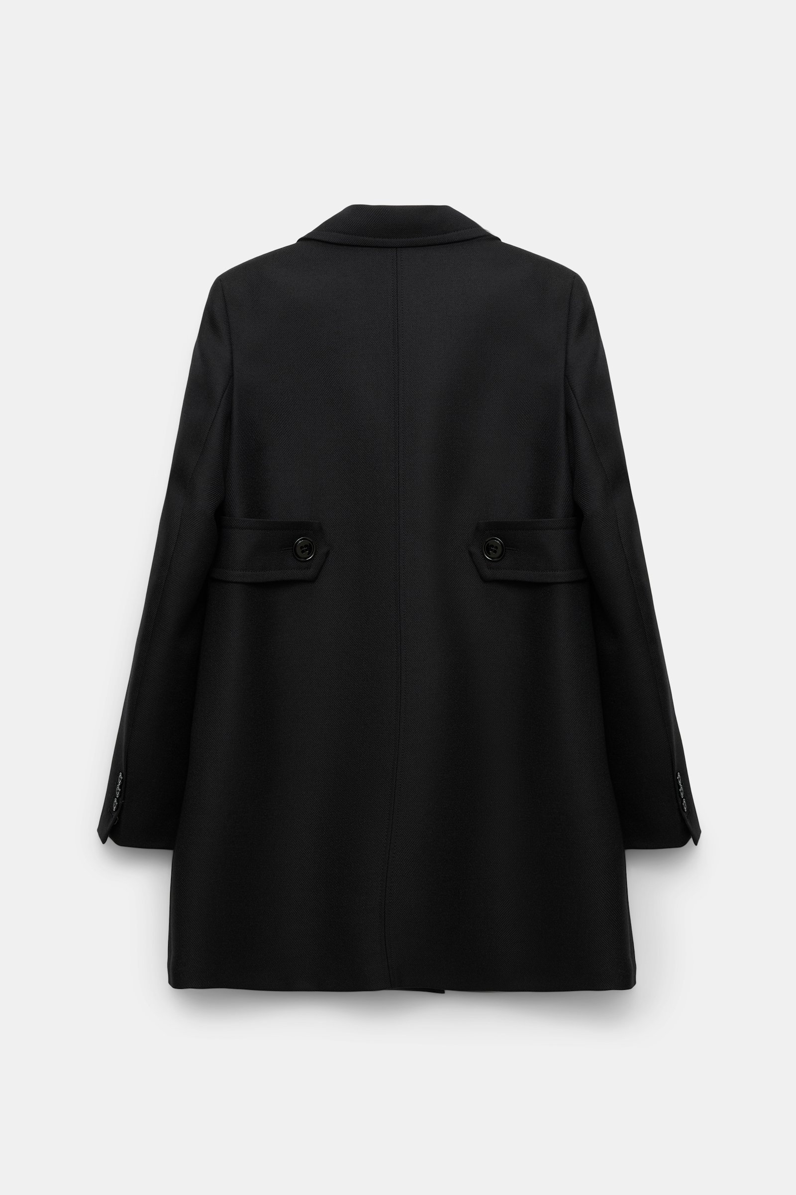 Dorothee Schumacher Short coat in virgin wool pure black