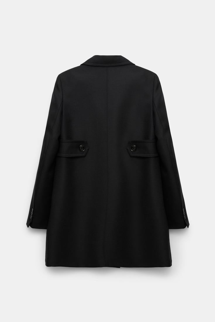 Dorothee Schumacher Short coat in virgin wool pure black