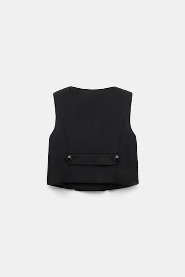 Dorothee Schumacher Zweireihige Weste pure black