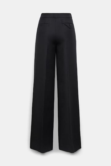 Dorothee Schumacher Hose mit weitem Bein pure black