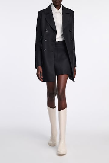 Dorothee Schumacher Minirock mit integrierten Shorts pure black
