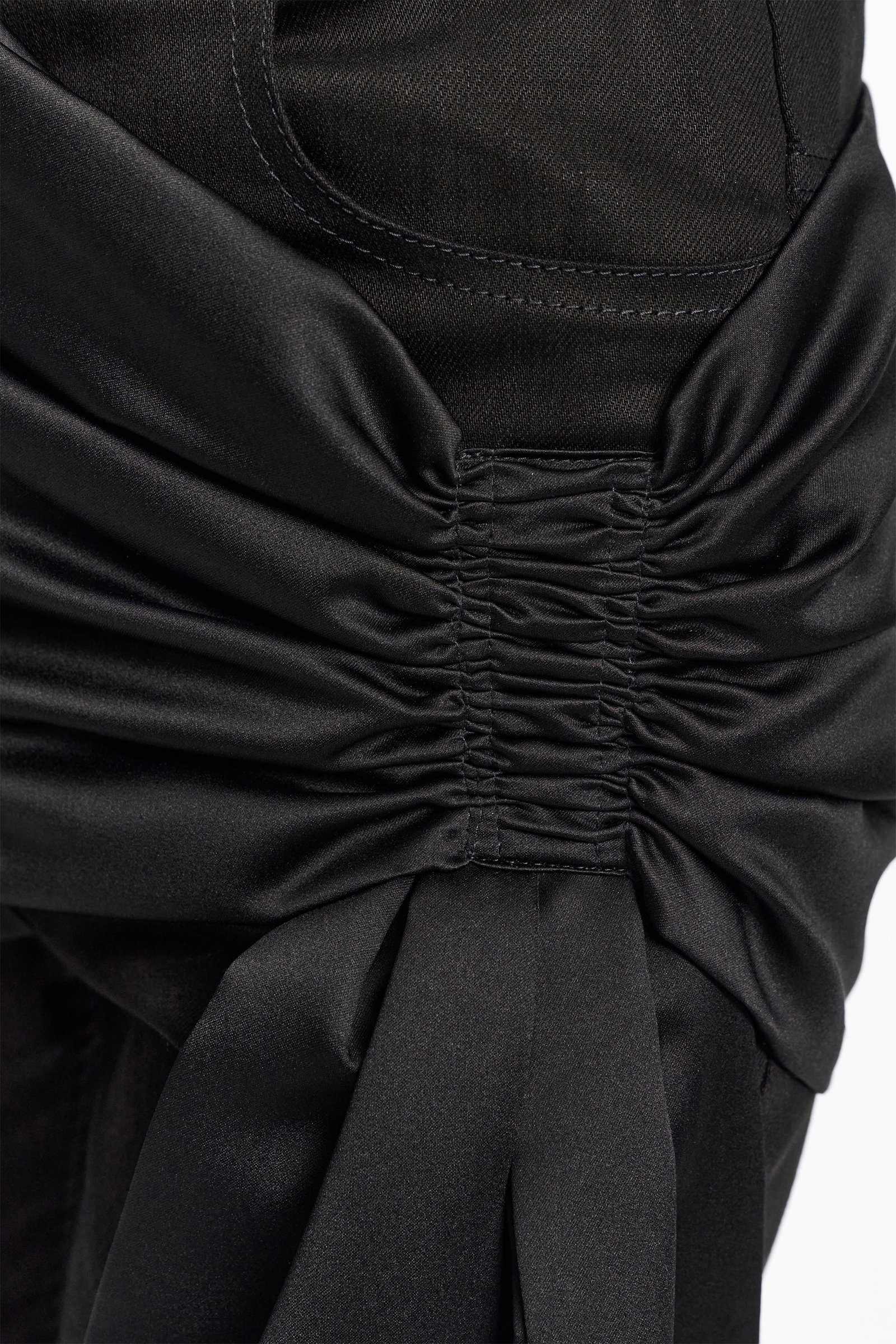 Dorothee Schumacher Skinny jeans with satin bow pure black
