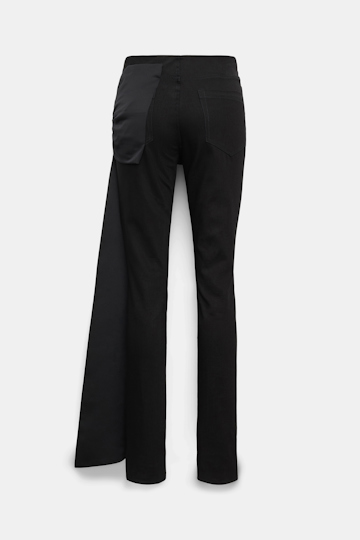Dorothee Schumacher Skinny Jeans mit großer Satin-Schleife pure black