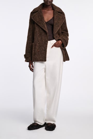 Dorothee Schumacher Zweireihige Caban-Jacke frappé