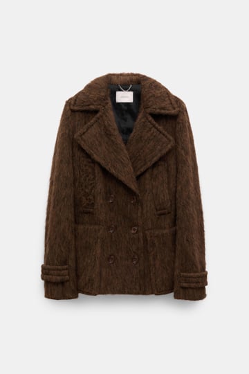 Dorothee Schumacher Zweireihige Caban-Jacke frappé