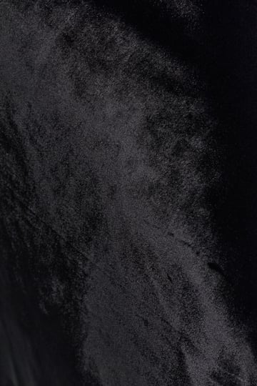 Dorothee Schumacher Bias-Cut Midi Rock aus Spiegelsamt pure black