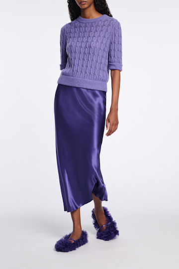 Dorothee Schumacher Bias-Cut Rock iris