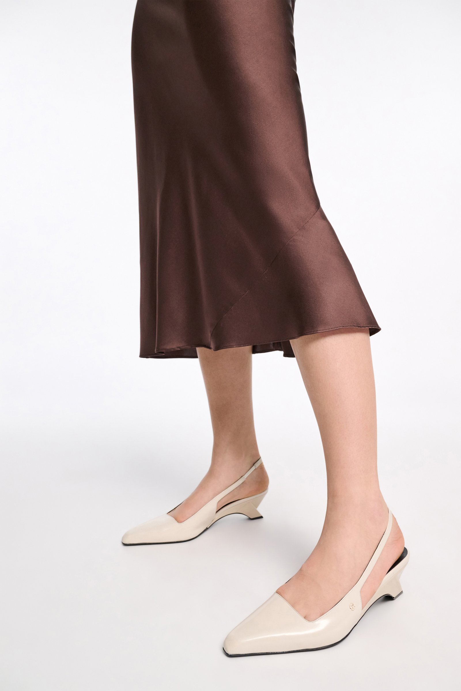 Dorothee Schumacher Bias-Cut Rock chocolate