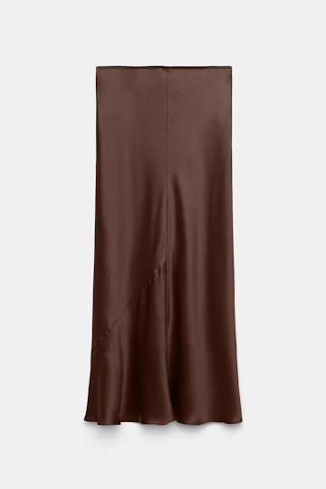 Dorothee Schumacher Bias-Cut Rock chocolate