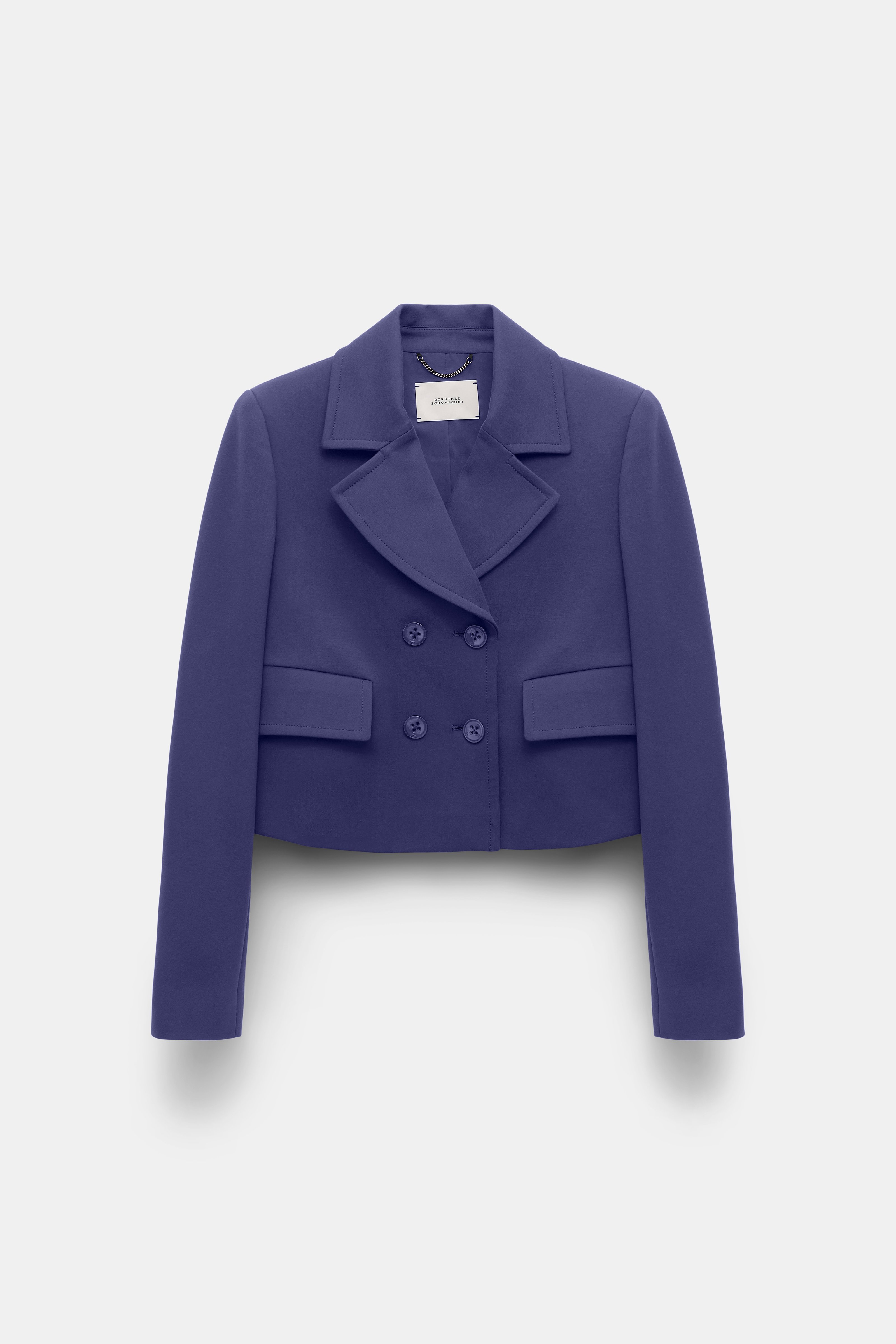 DOROTHEE SCHUMACHER ネイビー　春ジャケット 2号 Blazer | DOROTHEE SCHUMACHER - Official Online Store