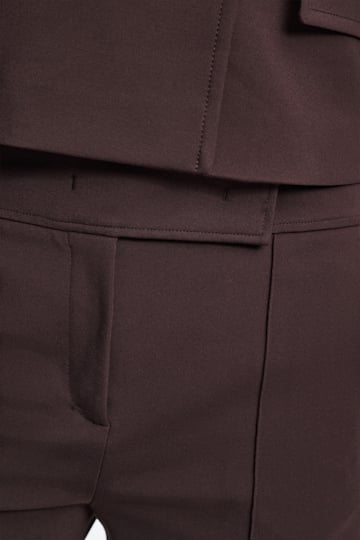 Dorothee Schumacher Hose mit weitem Bein aus Punto Milano dark chocolate