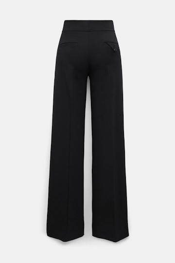 Dorothee Schumacher Wide leg pants in Punto Milano pure black