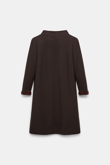 Dorothee Schumacher Shiftkleid aus Punto Milano dark chocolate