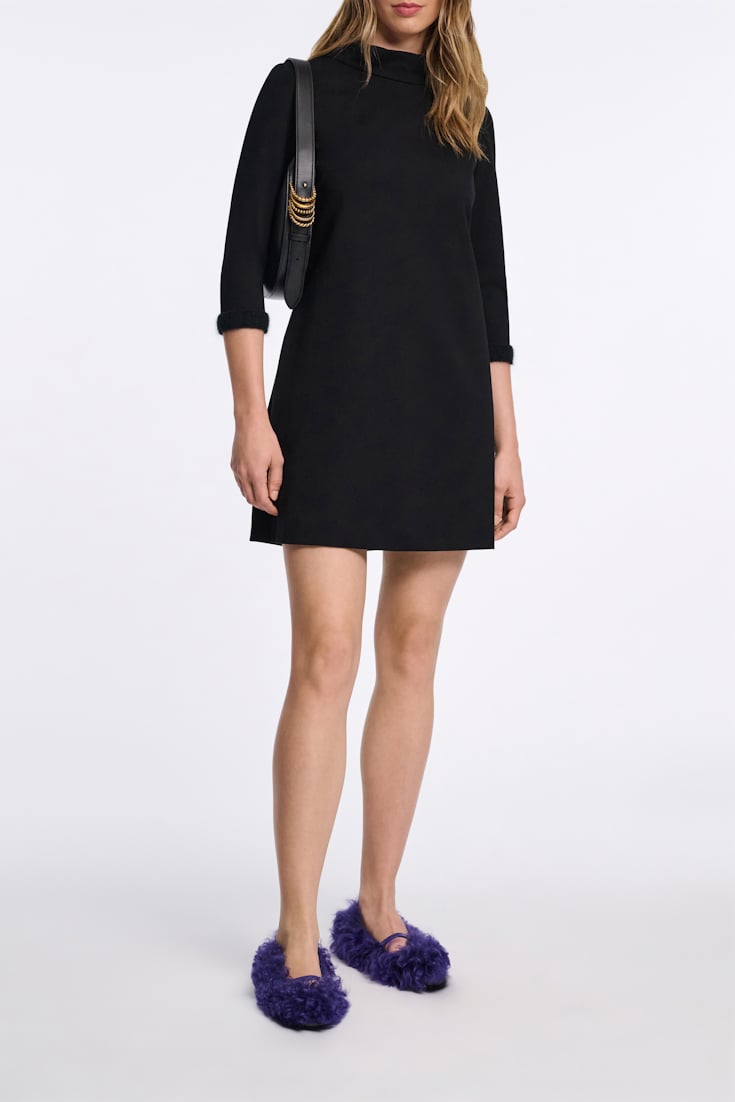 Dorothee Schumacher Shiftkleid aus Punto Milano pure black