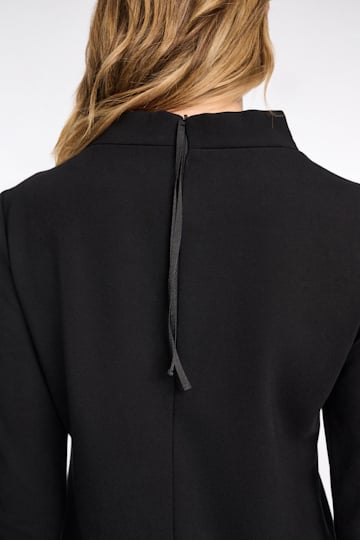 Dorothee Schumacher Shift dress in Punto Milano pure black