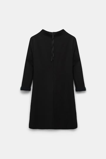 Dorothee Schumacher Shift dress in Punto Milano pure black