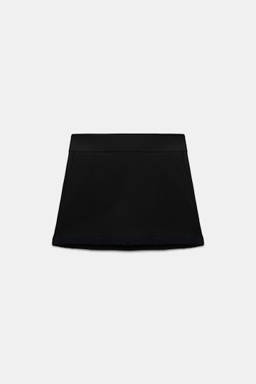 Dorothee Schumacher Minirock aus Punto Milano pure black