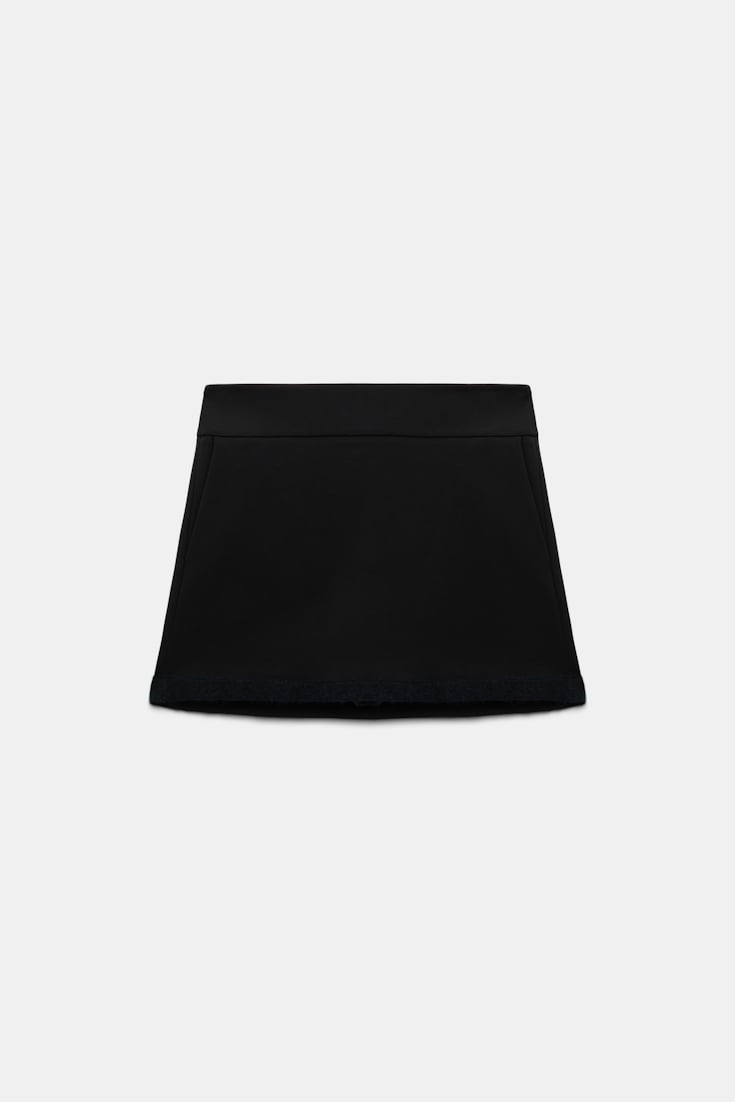Dorothee Schumacher Minirock aus Punto Milano pure black