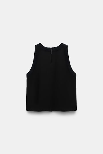 Dorothee Schumacher Top aus Punto Milano pure black