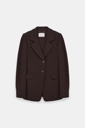 Dorothee Schumacher Blazer aus Punto Milano dark chocolate