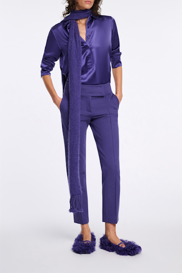 Dorothee Schumacher Zigarettenhose aus Punto Milano iris